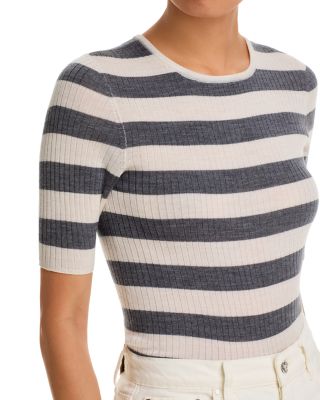 Striped Wool Top