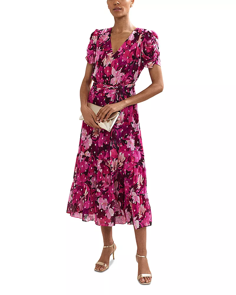 Phase Eight Azalea Floral Print Dress
