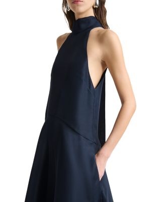 Becca Silk Halter Dress