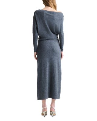 Kasos Cashmere Off The Shoulder Dress