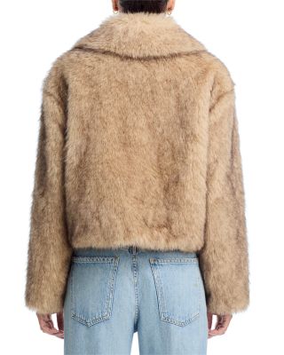 Faux Fur Coat - Exclusive