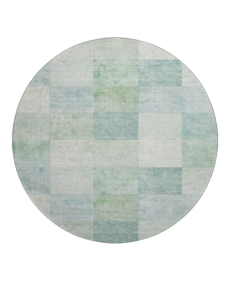 Dalyn Rug Company Dalyn Pacifica Pa10 Round Area Rug, 8' X 8' In Green