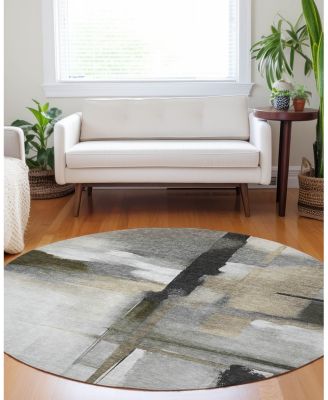 Dalyn Ravenna Washable RN9 Round Area Rug, 8' x 8'