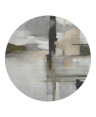 Dalyn Ravenna Washable RN9 Round Area Rug, 8' x 8'