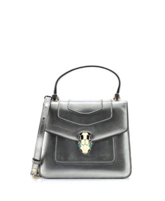 Pre-Owned Bvlgari - Small Serpenti Top Handle Bag Patent