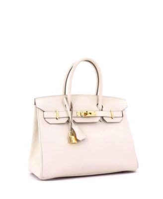 Birkin 30 Handbag Light Epsom with Gold Hardware