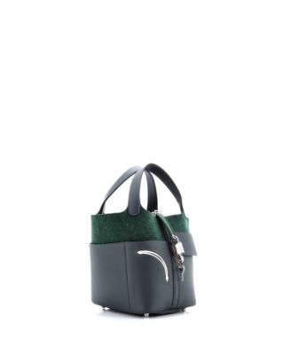 PM Go Team Picotin Lock Bag Feutre Wool and Swift