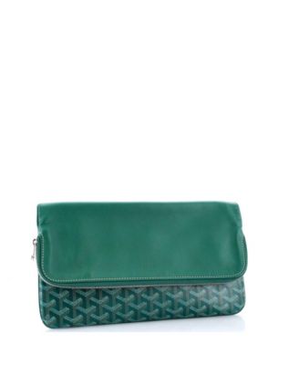   Saint Marie Clutch Coated Canvas