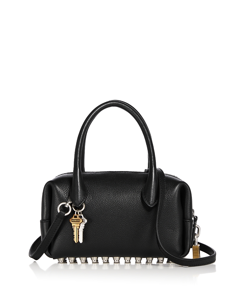 Alexander Wang Roux Small Top Handle Bag In Black