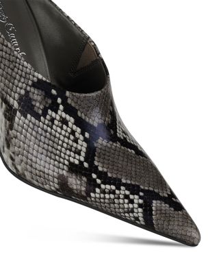 Women&#39;s Vader Pointed Toe High Heel Mules