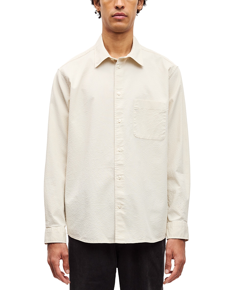 Samsoe & Samsoe Samse Samse Button Front Shirt In White