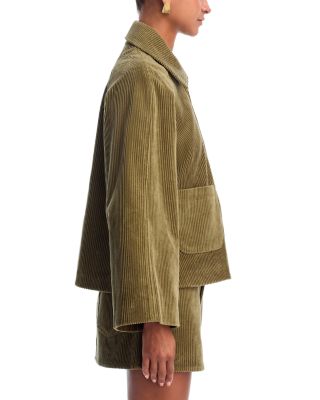 The Corduroy Swing Jacket & Mini Skirt