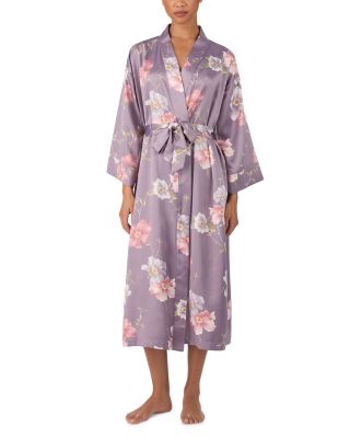Long Sleeve Long Kimono Robe