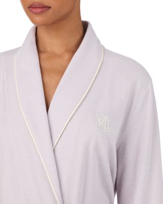 Long Sleeve Shawl Collar Robe