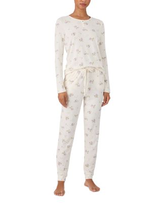 Long Sleeve Crewneck Jogger Pants Pajama Set