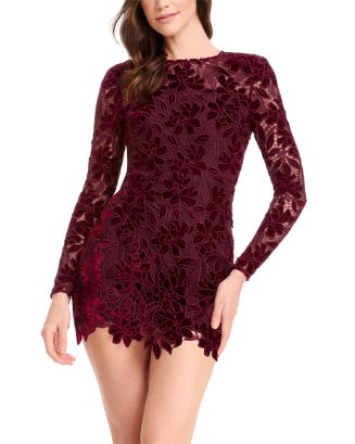 pleated short dress Aurelie Pleated Mini Dress - Dusty Blue main image 0
