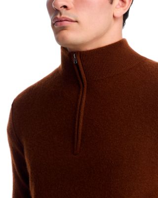 Thermal Quarter Zip Polo Sweater