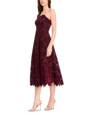 Kailyn Strapless Lace Dress