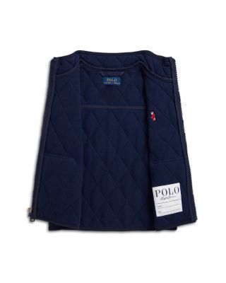 Boys' Fleece Lined Quilted Vest - Little Kid