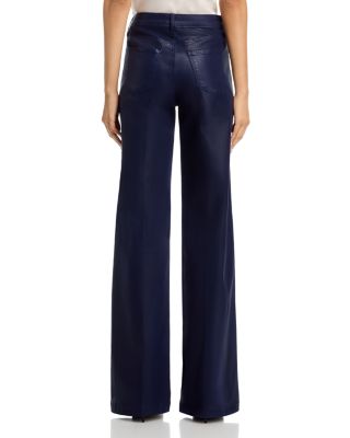 Clayton High Rise Wide Leg Jeans in Deep Midnight