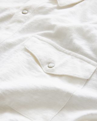 Arvon Vintage Wash Slub Western Shirt