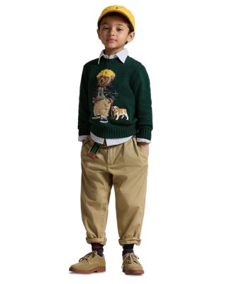 Boys' Polo Bear Sweater - Little Kid
