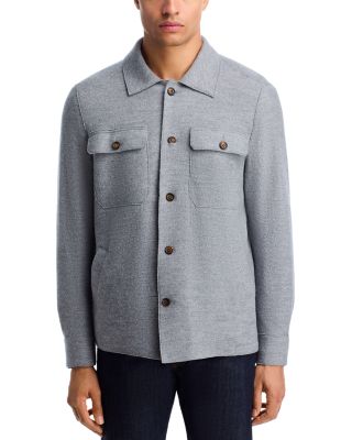Boiled Wool Overshirt