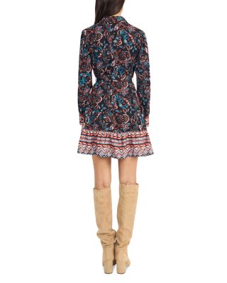 Printed Shirt Dress