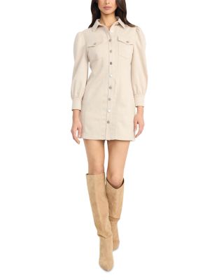 Button Front Shirt Dress