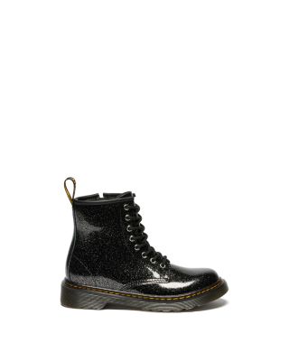 Girls' Junior 1460 Glitter Lace Up Boots - Toddler, Little Kid