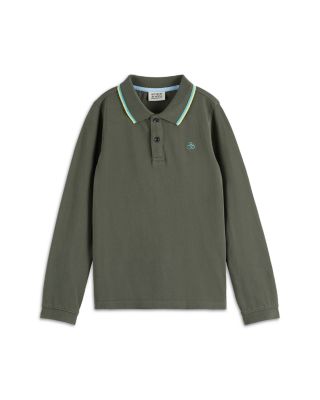 Boys' Long Sleeve Piqu&eacute; Polo Shirt - Big Kid