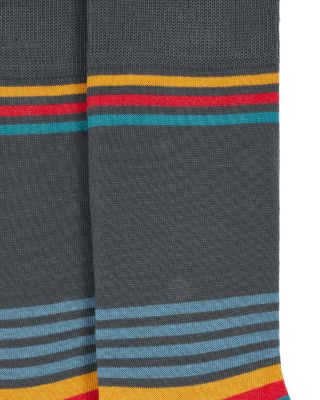 Color Blocked Stripe Socks