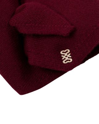 Shani Wool & Cashmere Collar Snood Scarf 