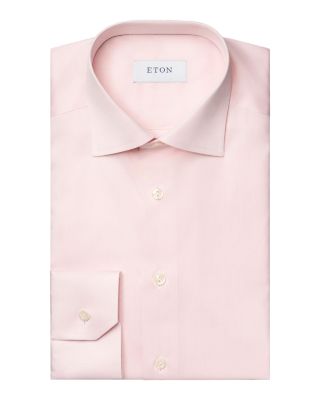 Twill Slim Fit Button Down Shirt