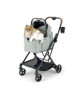  Tinker Small Detachable with Compact Buggy for Cats & Small Dogs Pet Stroller
