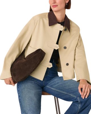 Cord Collar Worker Jacket