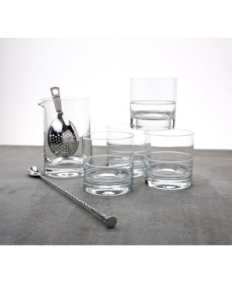 Iceberg Double Old Fashioned Glass, Set of 4