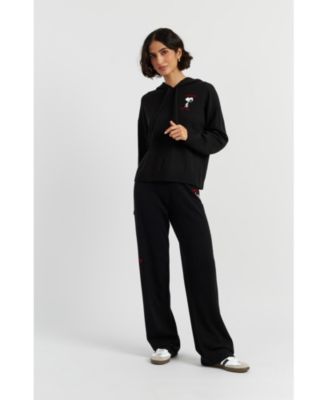 Women's Wool Cashmere Peanuts Originals Hoodie