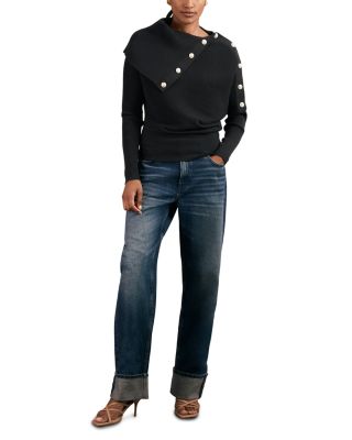 Lexi Button Shawl Sweater