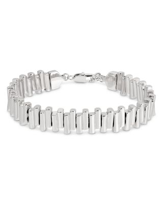 Chunky Rectangular Link Bracelet