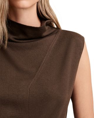 Harper Wool Sleeveless Slouch Neck Top