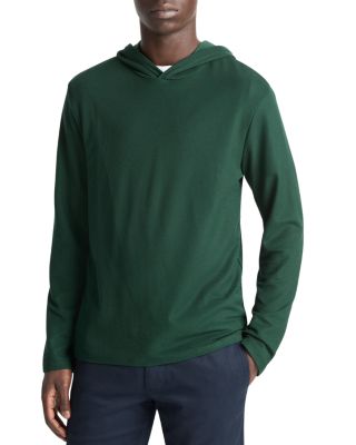 Pima Pique Pullover Hoodie