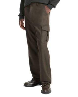 Wool Blend Flannel Louie Cargo Pants