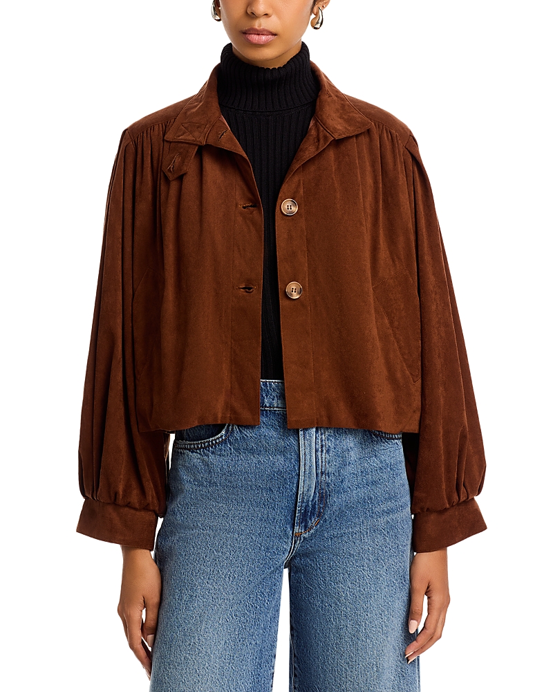 Steve Madden Deirdra Jacket In Brown
