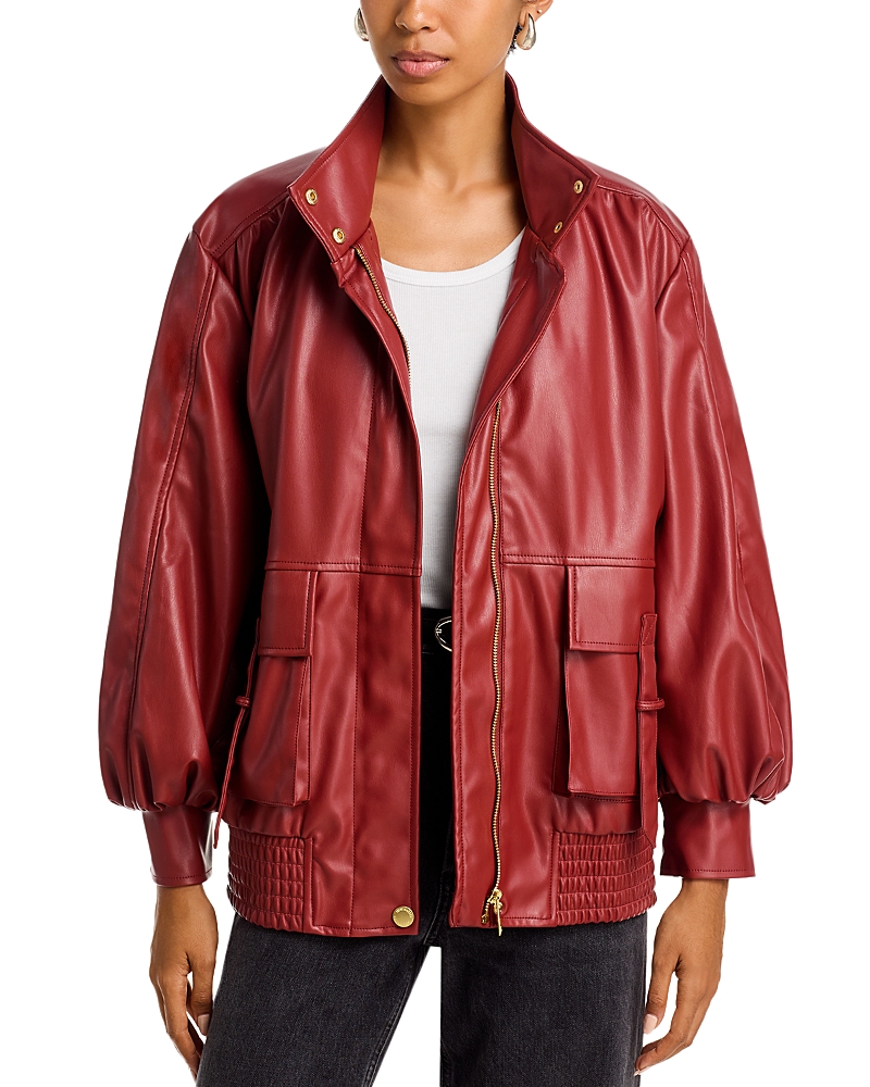 Steve Madden Vee Jacket In Red