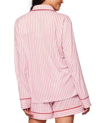 Antique Red Ticking Pajama Set