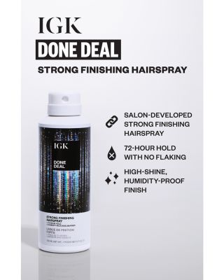 Done Deal Strong Finishing Hairspray 5 oz.
