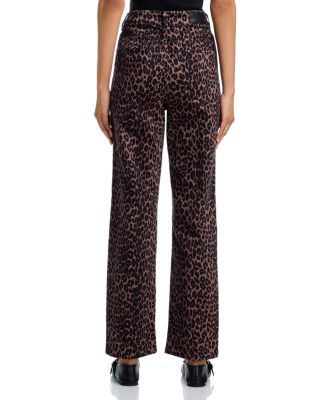 Topanga High Rise Jeans in Brown Nala