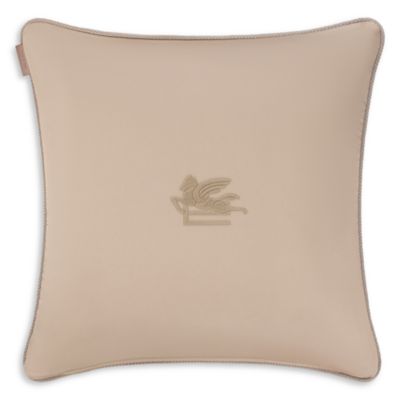 Bloom Floral Velvet Embroidered Decorative Pillow, 18&amp;quot; x 18&amp;quot;
