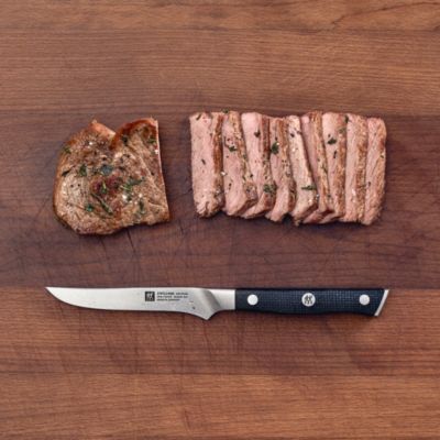 Spectrum 4 Piece Steak Knife Set with Wood Presentation Box